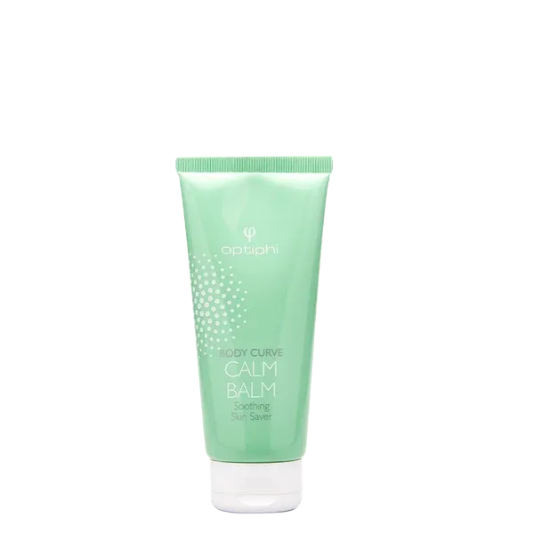 Optiphi Calm Balm soothing treatment cream with ectoin, hyaluronic acid and ceramides to calm sensitive skin, reduce visible redness and support skin barrier repair